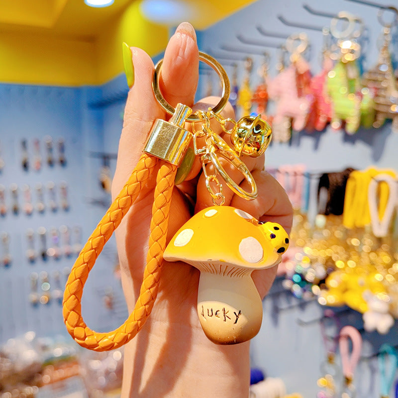 Wholesale Luminous Lucky Mushroom Keychains